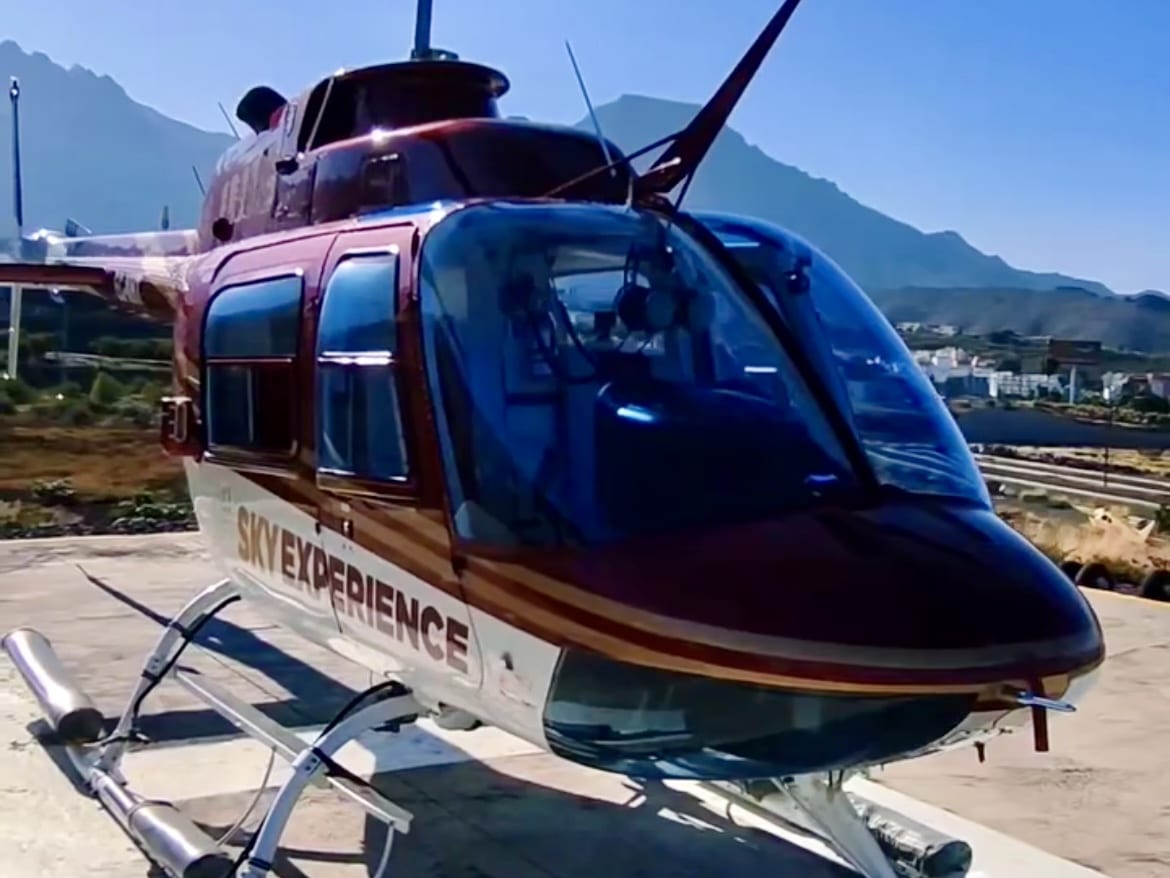 Vuelo en Helicóptero Sur de Tenerife