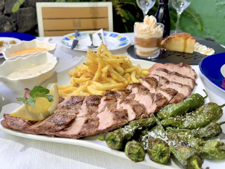 Comida Casera con Solomillo a la Brasa para 2 personas